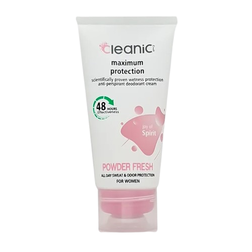 کرم ضد تعریق تیوپی زنانه پادر فرش کلینیک — طراوت پودری و محافظت طولانی‌مدت