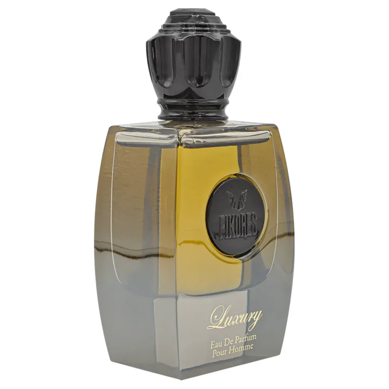 ادکلن فیکورس لاکچری بلک (Luxury Black): امضای قدرت و ابهت. رایحه‌ای فاخر برای مردان و زنان جسور.