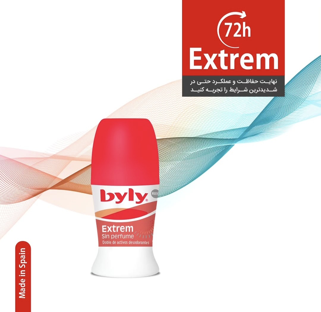 مام رول ضدتعریق بیلی مدل Extrem Protect | محافظت قوی از تعریق و بوی بدن | خرید مام رول بیلی مدل Extrem Protect