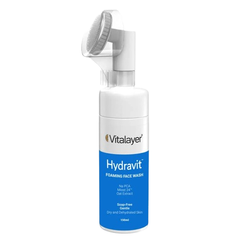 فوم شستشوی صورت هیدراویت ویتالاير | پاک‌کننده عمقی و مرطوب‌کننده پوست | خرید فوم شستشوی صورت ویتالاير