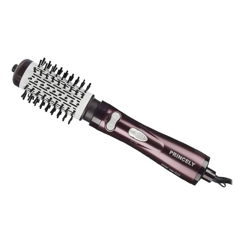 سشوار چرخشی پرنسلی مدل PR306AT | حالت‌دهنده و حجم‌دهنده حرفه‌ای مو با فناوری یون و توان ۱۰۰۰ وات