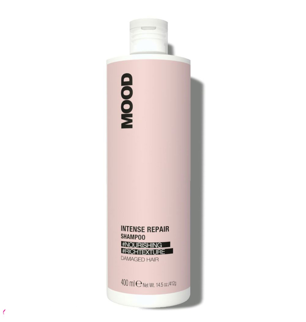 شامپو ترمیم‌کننده قوی مود مناسب موهای خشک و آسیب‌دیده | احیا و بازسازی عمقی مو – ۴۰۰ میلی‌لیتر