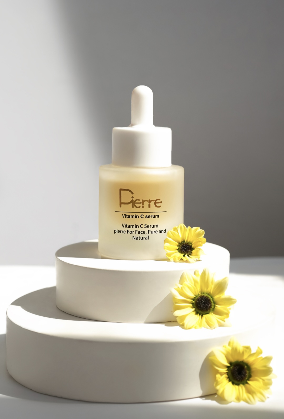 سرم ویتامین C برند Pierre فرانسه 15% – ضد لک، روشن کننده قوی و آنتی اکسیدان حرفه‌ای