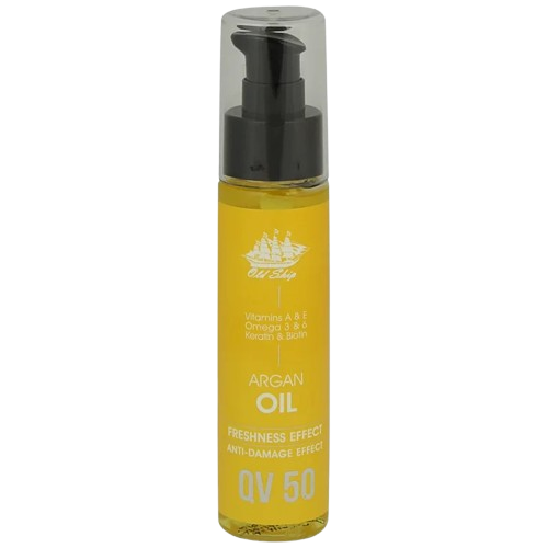 روغن مو آرگان OLD SHIP – مخصوص موهای خشک و آسیب‌دیده، ۷۵ میلی‌لیتر