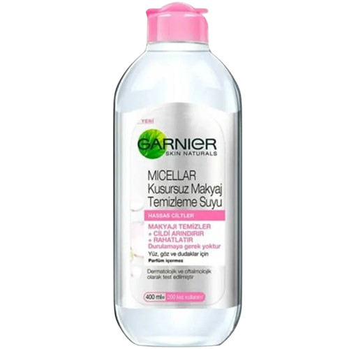 میسلار واتر گارنیر شیری مرطوب‌کننده قدرتمند | پاک‌کننده آرایش و آبرسان پوست خشک – اصل و اورجینال از مدا گالری