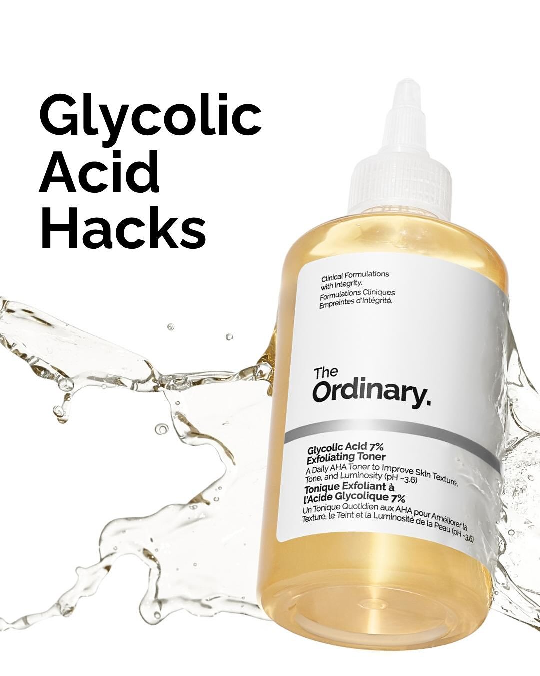 خرید تونر گلیکولیک اسید 7 درصد اوردینری حجم 240 میلی لیتر لایه بردار و روشن کننده قوی پوست با ضمانت اصالت کانادا