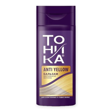شامپو ضد زردی Tonika مدل Anti Yellow حجم 150 میل | حذف زردی و گرم‌بودن تناژ مو