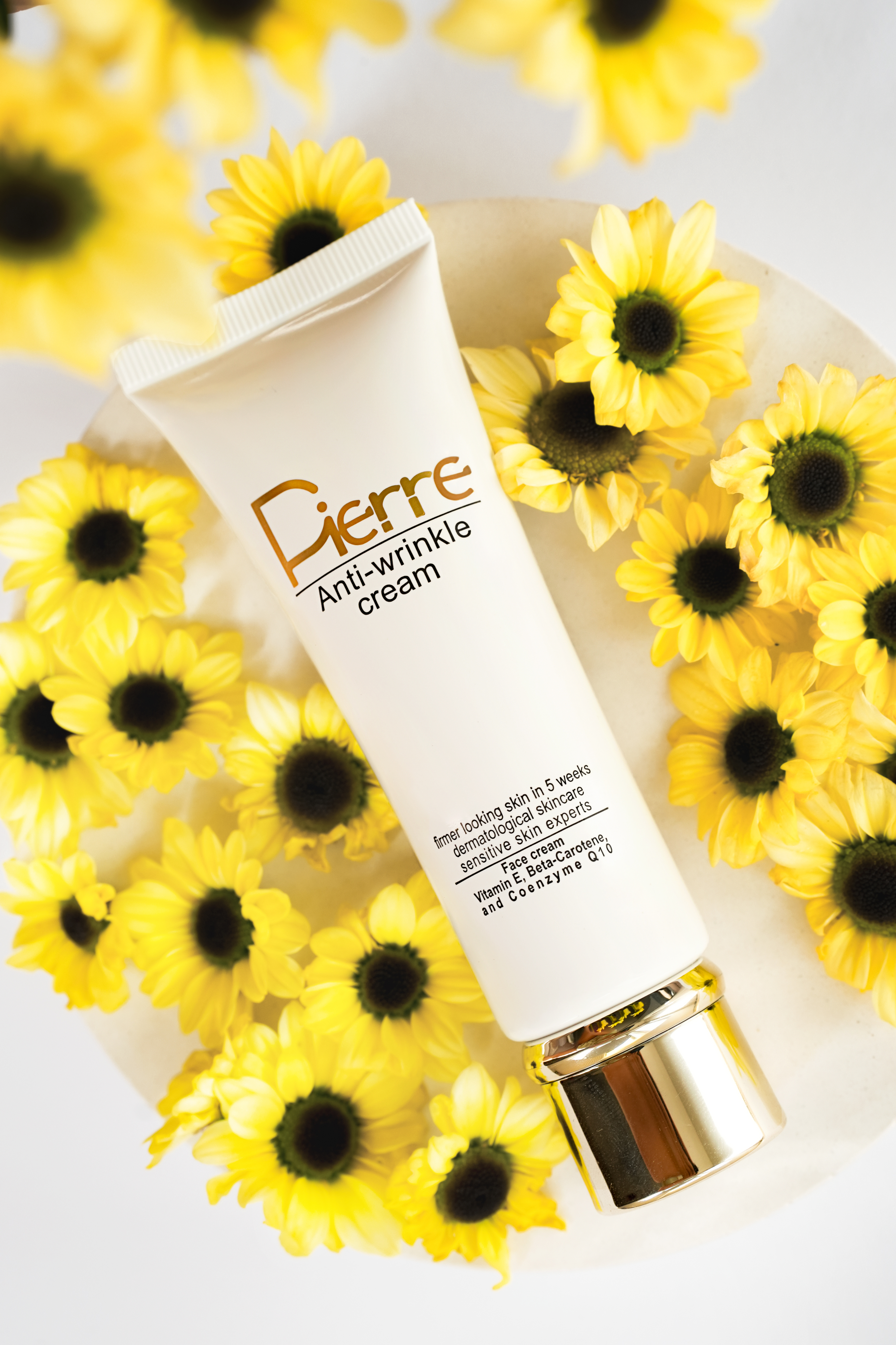 کرم ضد چین و چروک Pierre فرانسه | جوانسازی پوست حساس در 5 هفته