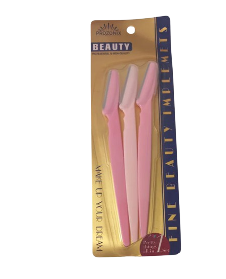 خرید تیغ ابرو سه‌تایی پروزونیکس (Prozonix) تیغه خط‌دار | اصلاح دقیق و ایمن ابرو و صورت با مدا گالری