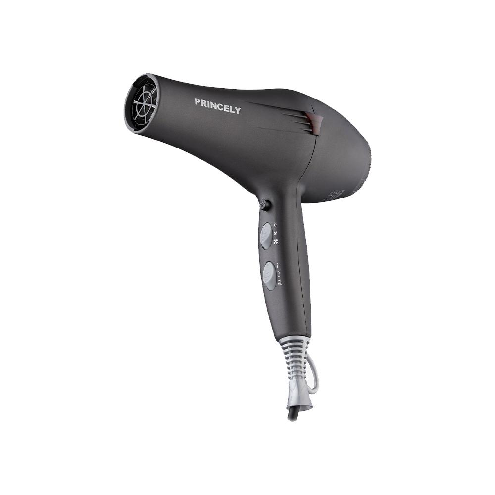 سشوار ۲۴۰۰ وات پرنسلی PR249: قدرت موتور AC برای استایلینگ بی‌نقص ، مهندسی ایتالیایی، خشک‌کردن سریع، تضمین ماندگاری و درخشش مو