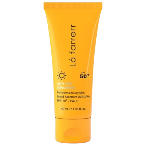 کرم ضد آفتاب و ضد لک بی‌رنگ SPF 50 | مناسب پوست خشک و معمولی – محافظت کامل و پیشگیری از لک