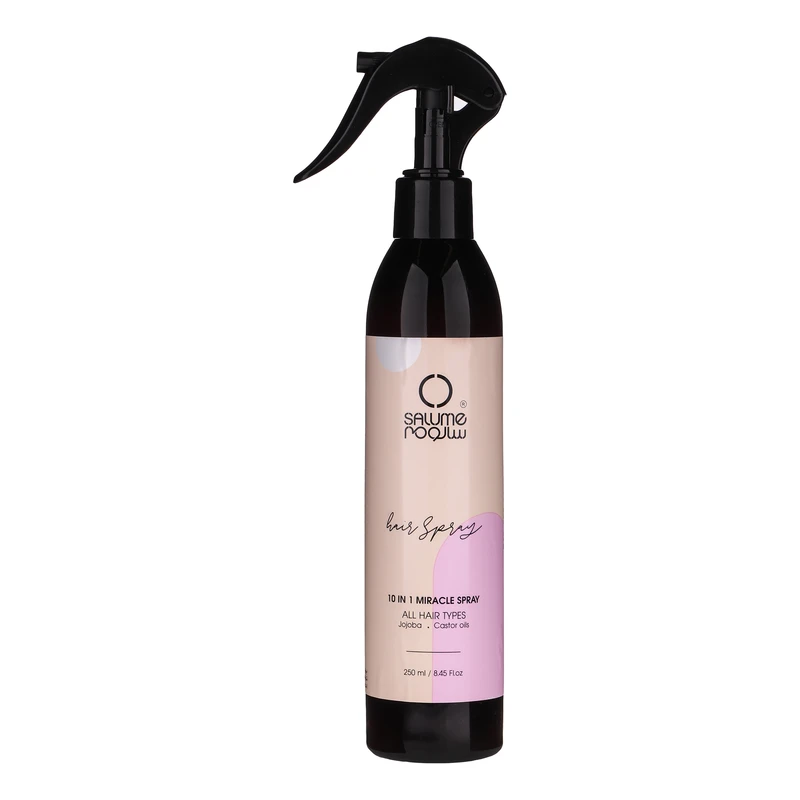 خرید لوسیون ۱۰ کاره مو سالومه (Salome) حجم ۲۵۰ میلی‌لیتر | ماسک موی بعد از حمام بدون آبکشی با قدرت بازسازی کامل