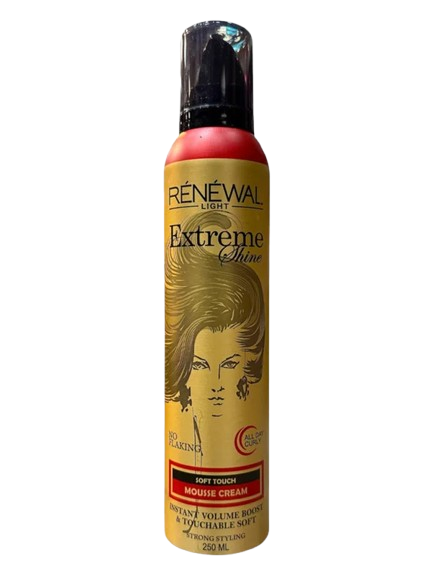 موس کرمی و حجم‌دهنده مو رنوال – افزایش حجم، نرمی و حالت‌دهی طبیعی مو