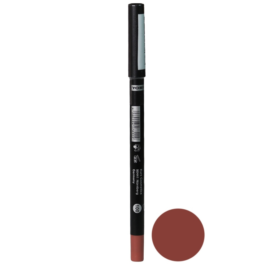 مداد لب ۲۴ ساعته یورن | خط لب ضد آب با ماندگاری بالا و رنگ‌دهی فوق‌العاده